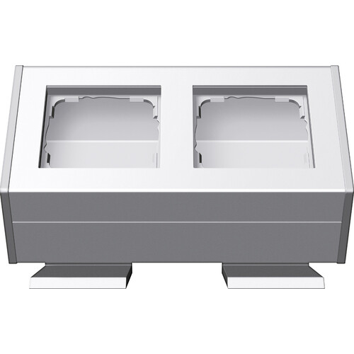 119227 Gira Installationsprofil Profil 5 2-fach Reinweiß (lackiert) Produktbild