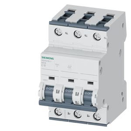 5SY6310-7 SIEMENS LS-SCHALTER C10A 3POLIG 6KA Produktbild front M