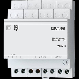 WSSV10 Jung Spannungsversorgung 24V AC f. Wetterstation u. Analogeingang Produktbild