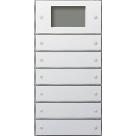 2046112 Gira KNX Tastsensor 3 Plus 6Fach (2+4) Flächenschalter Reinweiß Glänzend Produktbild