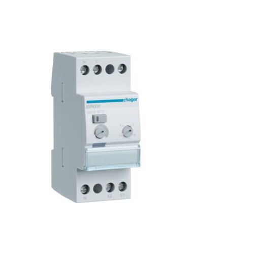 EVN004 Hager Ferndimmer 500W Universal Komfort Produktbild Front View L