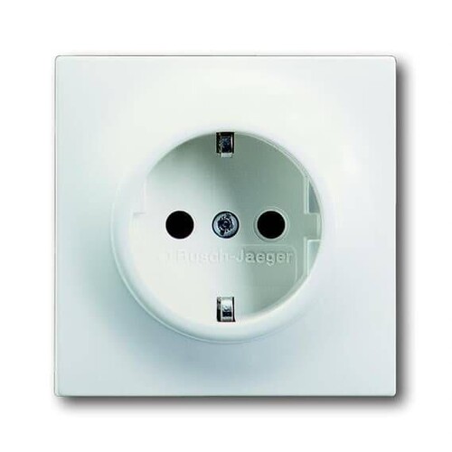 20 EUC-774 Busch-Jaeger Steckdosen- Einsatz Produktbild Front View L