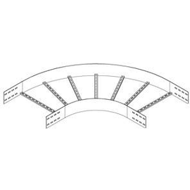 97081 PUK WPLB-150-30F Bogen 90° für Weitspannkabelleiter Produktbild