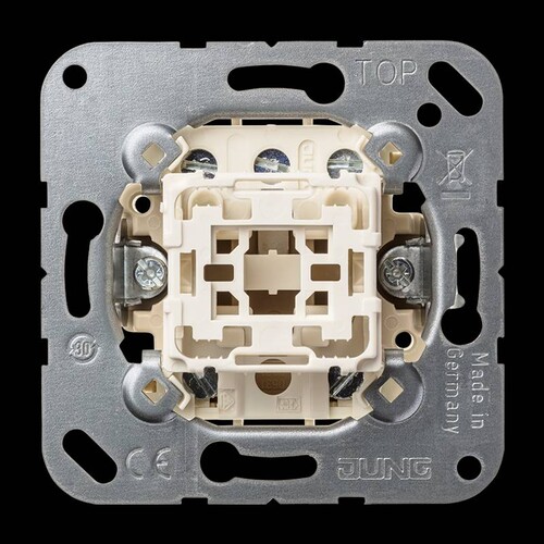 531-41U Jung Jalousie Serien Taster m.Nullstellung Produktbild Front View L