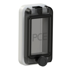 900602 PC-Electric Klappfenster 2TE für Sicherungen IP67 Produktbild