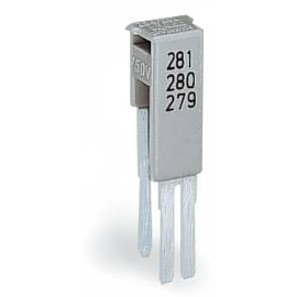 284-414 WAGO Reduzierbrücke 6 auf 2,5mm² grau Produktbild