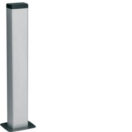 DAP80650ELN Hager Bodenanschlusssäule 1-fach 650mm alu natureloxiert Produktbild