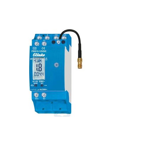 30100600 ELTAKO FSS12-12V DC Funk-Stromzähler-Sendemodul Produktbild Front View L
