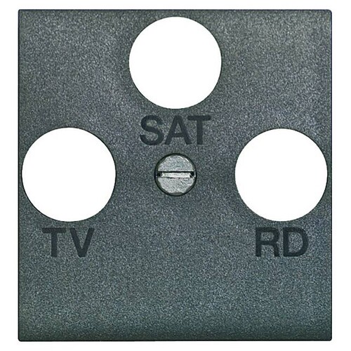 L4207 Bticino Zentralplatte f. Antennen Steckdose FM TV SAT Produktbild