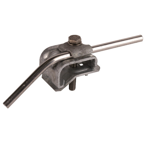 339100 Dehn Dachrinnenklemme 40mm St/tZn 8-10mm Produktbild