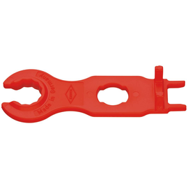 97 49 66 2 KNIPEX Montageschlüssel-Satz MC4 (2-tlg.) f. Photovoltaik PV-Anlagen Produktbild