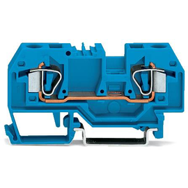282-904 WAGO 2-Leiter Durchgangsklemme 2-L-FV 6mm² blau Produktbild