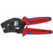 975309 KNIPEX ADERENDHÜLSENZANGE 0,08-16MM VIERKANTCRIMP. FRONTEINFÜHRUNG Produktbild front S