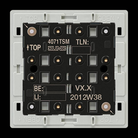 4071TSM Jung KNX 1Fach Tastsensor-Modul mit integr. Busankoppler Standart Produktbild