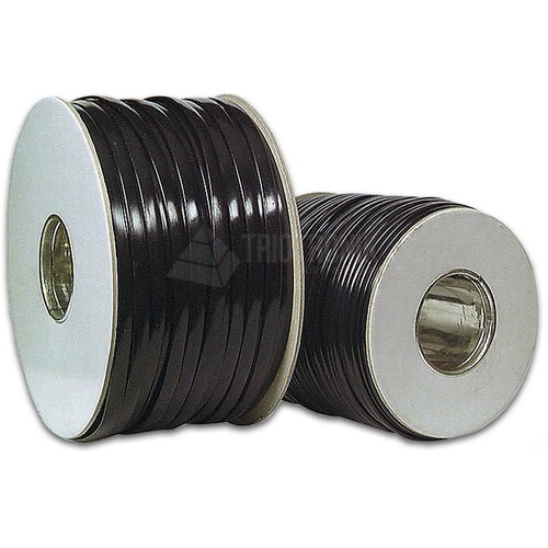 NT4SW-100 Wirewin Flachbandkabel 4-Polig Schwarz R100 Produktbild Front View L