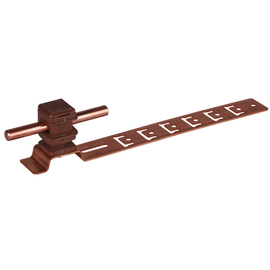 204147 Dehn Dachleitungshalter Cu 205mm m. geprägter Strebe für Dachflächen Produktbild front M