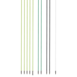 52055385 KLAUKE Glasfaser-Kabeleinzug- Stangen 1Set best. aus 10Stangen 10m Produktbild front M