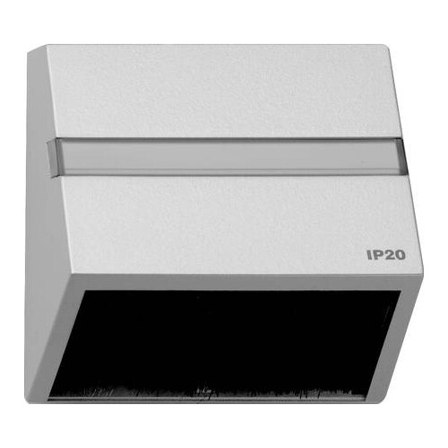 068265 Gira Steckbare Abdeckhaube RJ45 50x50 TX44 Alu Produktbild Front View L