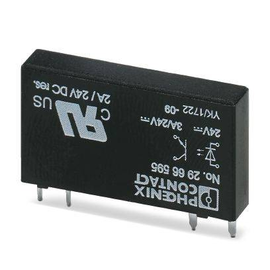 2966595 Phoenix OPT-24DC/24DC/2 Mini Solid-State-Relais Steckbar 24DC/3-33DC Produktbild