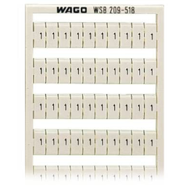 209-518 Wago WSB Schnellbezeichnung mit Aufdruck 1-2 Produktbild