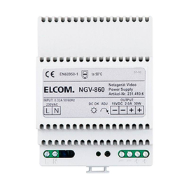 231.410.6 ELCOM NGV-860 Video Netzgerät Produktbild