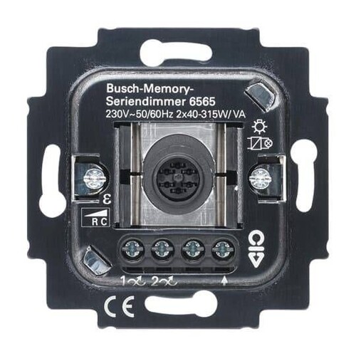 6565 U Busch-Jaeger SeriendimmeR Busch Memory Produktbild Front View L