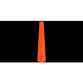 0040 Ledlenser Signal Cone Signalkappe Rot D=37mm L=202mm Stoßfest Produktbild