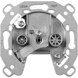 004200 GIRA Antennensteckdose GEDU 15 Ei nsatz Produktbild front M