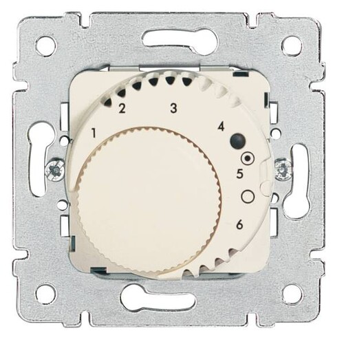 775858 Legrand Raumthermostat für Fußbodenheizung creo ultraweiß Produktbild