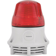 60 79 773 Sirena MICROLAMP Blink-und Dauerleuchte rot 240VAC mit akustik Produktbild front S