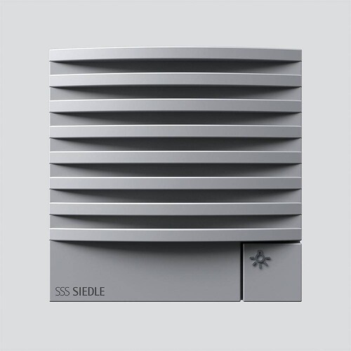 036929 Siedle TLM 611-02 SM Türlautsprecher-Modul Silber Metallic Produktbild