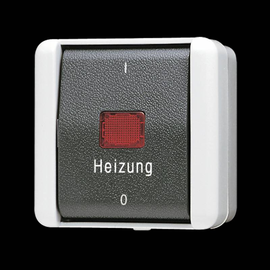 802HW Jung Heizung-Notschalter 2pol.FR AP 1-0 Produktbild