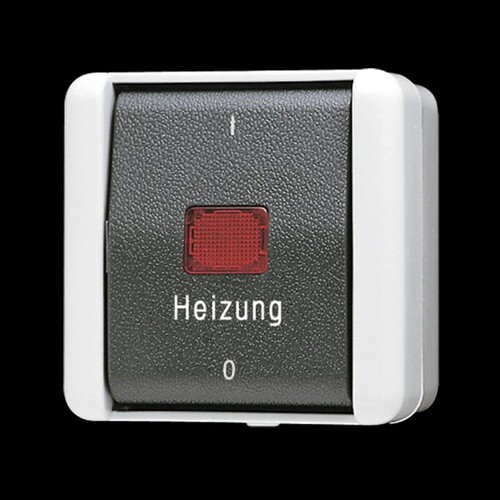 802HW Jung Heizung-Notschalter 2pol.FR AP 1-0 Produktbild Front View L