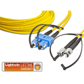 LDP-09 SC-ST 2.0 Lightwin LWL Patchkabel SC/ST 2M Singlemode Produktbild