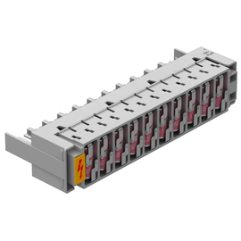 5084020 OBO LSA-B-MAG. Basisschutzmagazi 10 Doppeladern für LSA Plus Produktbild