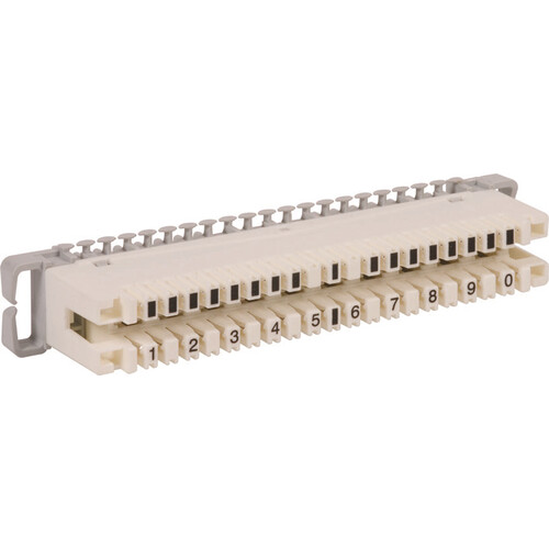 907996 DEHN Trennleiste TL2 10DA LSA für 10 Doppeladern Produktbild