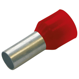 270727 HAUPA Aderendhülse 1.5/18mm rot isoliert Kupfer verzinnt Farbserie II Produktbild