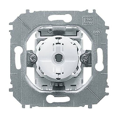 2021/6/6 U Busch-Jaeger Druckfolgetaster (Doppeltaster) 1-pol. 2xWechsler Produktbild Front View L