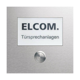 581.012.5 Elcom CZM-210 1 Taster, Schild Beleuchtet Produktbild