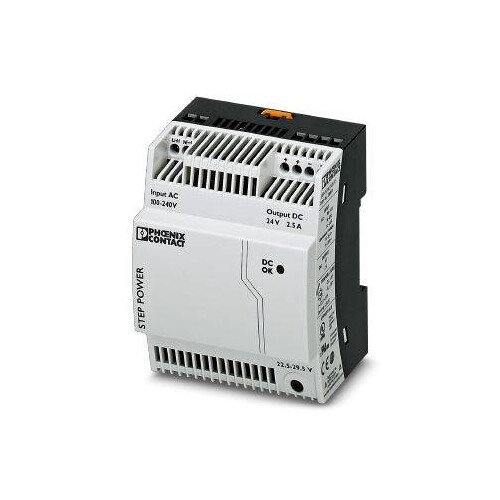 2868651 PHOENIX STEP-PS/ 1AC/24DC/2.5 Stromversorgung Produktbild