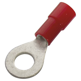 260262 HAUPA Ringkabelschuh Rot Isoliert 0.25-1.5mm2 M8 PVC Produktbild