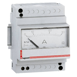 004602 LEGRAND Amperemeter VE 0-30A 4TE analog Produktbild