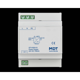 STV-0024.01 MDT Spannungsversorgung 750mA 24VDC REG 4TE Produktbild