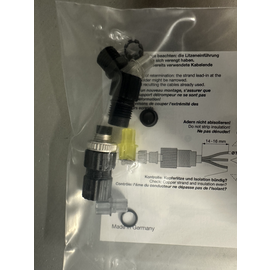 933406-100 Hirschmann Leitungsdose ELST3008V Stecker gerade 3-pol. M8 Produktbild front M