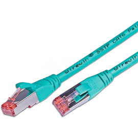 PKW-PIMF-KAT6 0.5 TK Wirewin Patchkabel 0.5m Cat6 RJ45 Türkis Produktbild