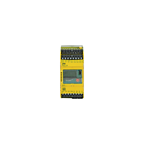 750330 PILZ PNOZ s30 24-240VACDC 2 n/o 2 n/c Produktbild Front View L