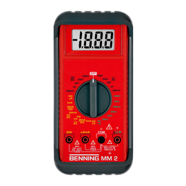 B044028 BENNING Digital Multimeter MM2 7 50/1000V, 20/20A, 20MOhm Produktbild