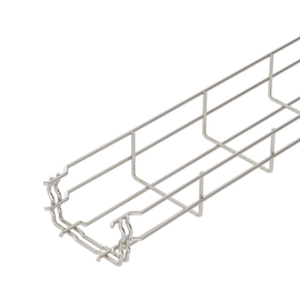 6001072 OBO Gitterrinne Magic GRM55/100 V2A edelstahl 55x100x3000mm Produktbild