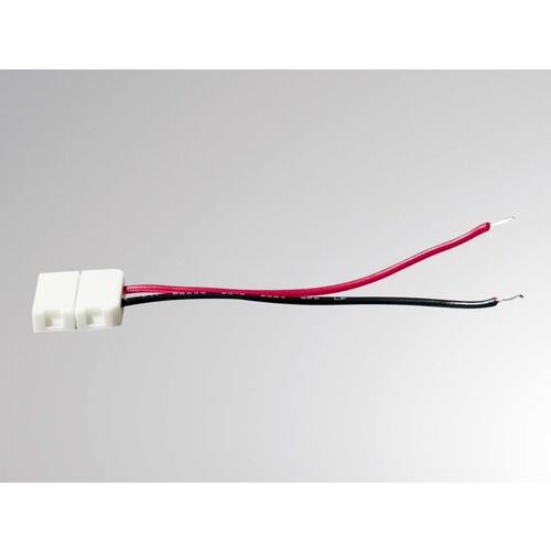 746-fc2420w MOLTO LUCE Schnelleinspeiser f.12mm LED-Strips, inkl. 200mm Kabel Produktbild Front View L