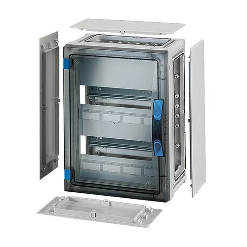FP 1218 Hensel Autom.Gehäuse Größ 2, 24TE, 2-reihig Produktbild Front View L